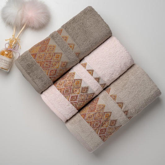 kinzo bath towels