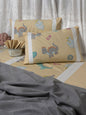 kids fitted sheet*beige*
