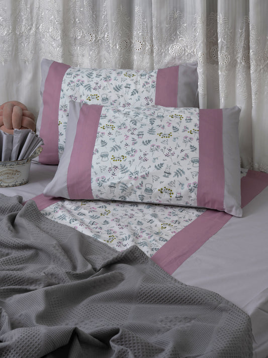 kids fitted sheet*gray -kashmir*