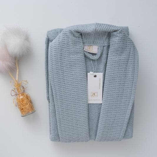 Zahar bathrobe single *gray*