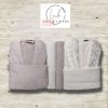 bathrobe belinda white*kashmir
