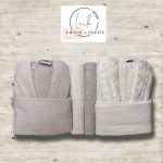 bathrobe belinda white*kashmir