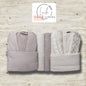 bathrobe belinda white*kashmir
