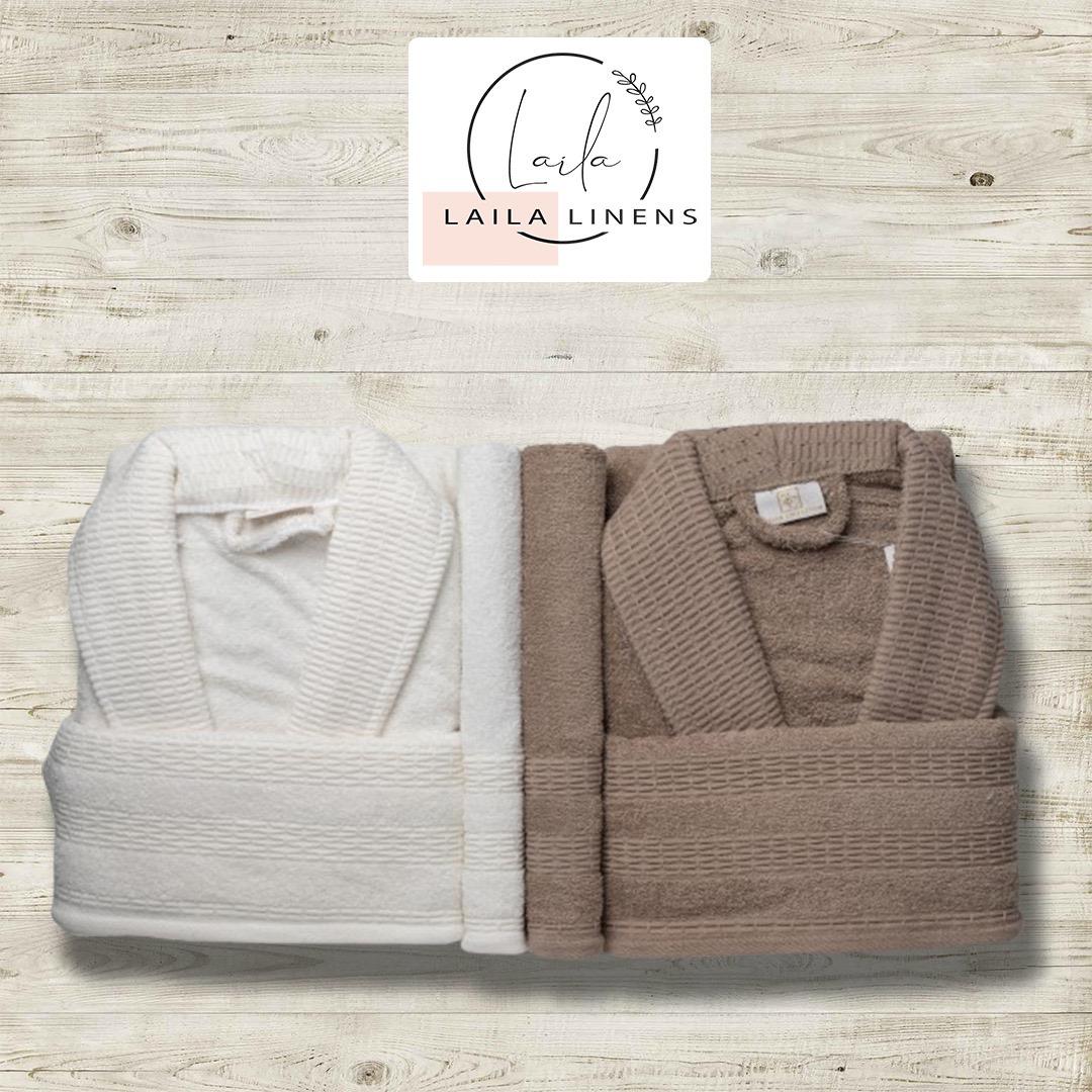 bathrobe zahar collection white* browen