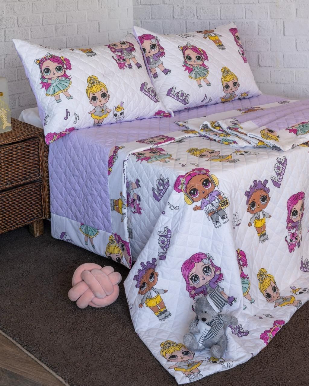 Kids Coverlet Captone LoL *White*