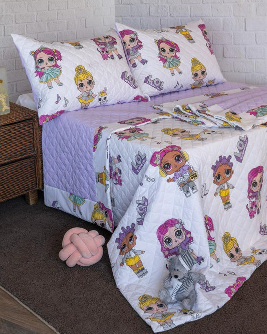 Kids Coverlet Captone LoL *White*