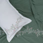 Haya*Dark olive green/white