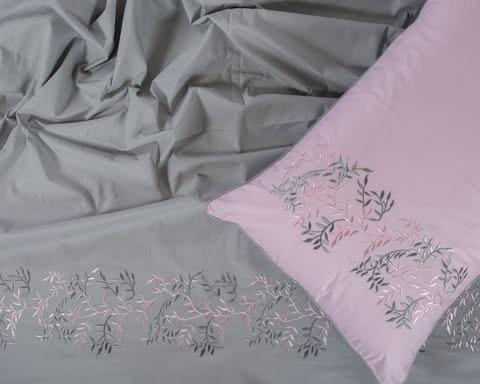 Gold Leaves *Gray/Pink*